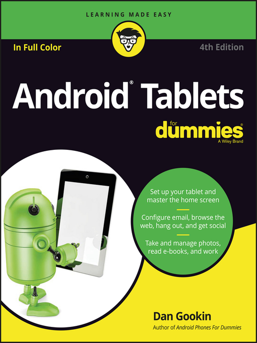 Title details for Android Tablets For Dummies by Dan Gookin - Available